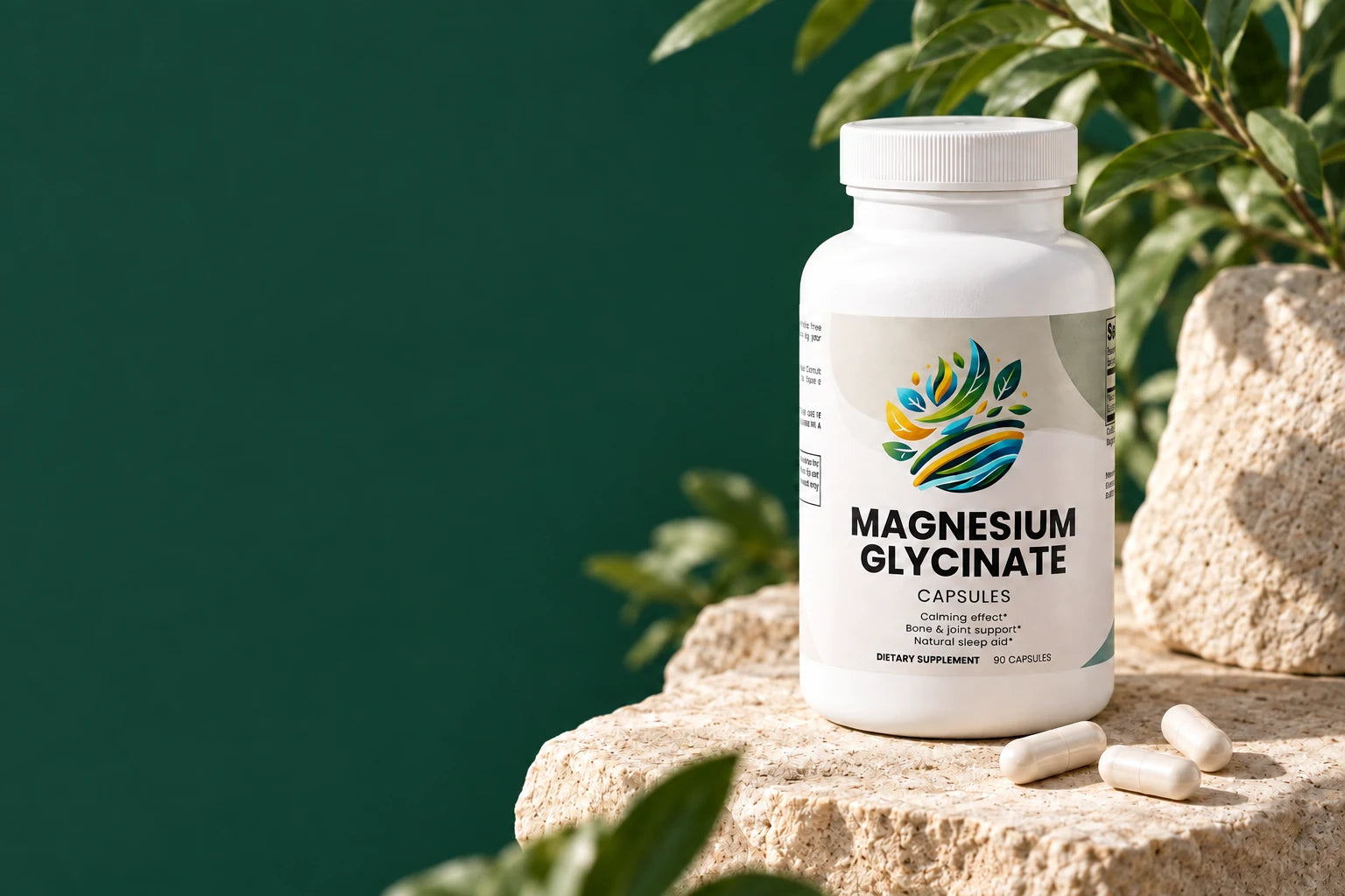 Magnesium Glycinate with its clearly labeled formula