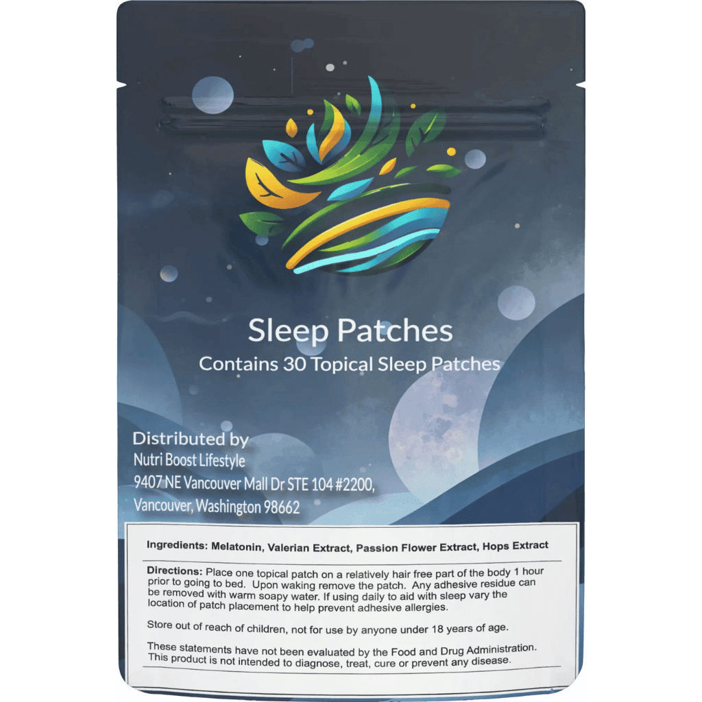 Sleep Patch with Melatonin - front view