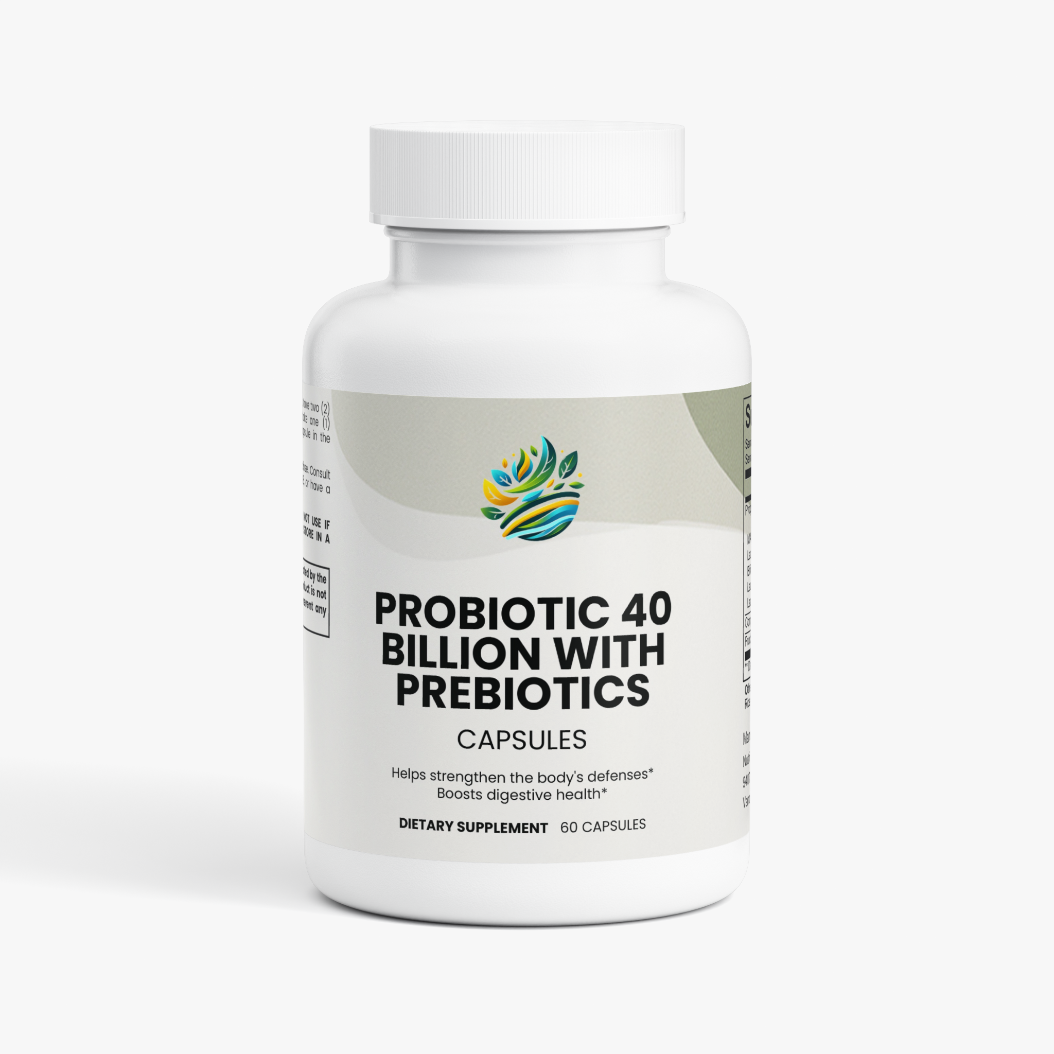 Probiotic 40 Billion with Prebiotics