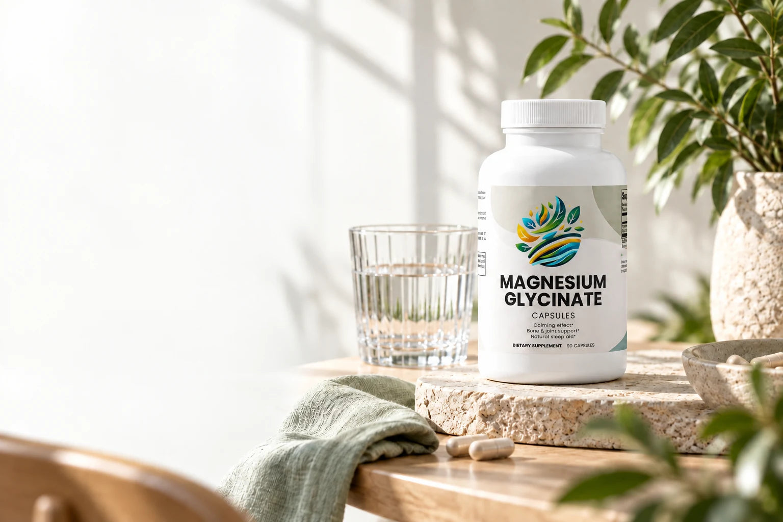 A monthly supplement routine with Magnesium Glycinate